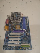 STARA PŁYTA GŁÓWNA  GIGABYTE  GA-7VA REV:1.0+PROCESOR CHŁODZENIE SPRAWNA