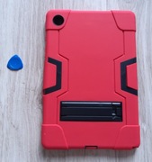 Etui case obudowa do Samsung Galaxy Tab A8 X200 10.5 cali czerwone