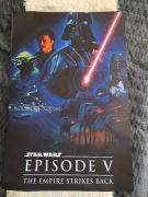 Nowy plakat na płótnie 50x75cm z filmu Gwiezdne Wojny Star Wars Episode 5