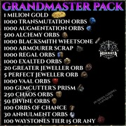 Path Of Exile 2 Zestaw Currency GRANDMASTER Pack Dawn Of The Hunt Poe2