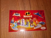 Instrukcja obsługi ulotka karteczka kinder niespodzianki Iniemamocni