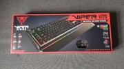 Patriot Viper V770 Kailh Red USB czarna RGB klawiatura mechaniczna