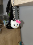 Kotek hello kitty breloczek własnoręcznie robiony 