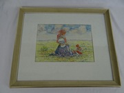 Obraz ,,Dziewczynka  " grafika