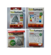 żarówka świetlówka led lux lumen luxlumen JCDR 430 lm