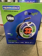 Przedłużacz elektryczny na bębnie 50 m – Linlight EBD50 (IP44)