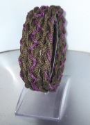 Opaska/bransoletka podwójna potrójny splot turecki