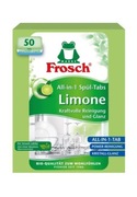 Frosch Limonkowe Tabletki do zmywarek 50 szt