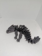 Ruchoma ozdoba jaszczurka kolczasta