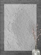 Obraz na płótnie strukturalny abstrakcja Wabi Sabi minimalistyczny 90x150