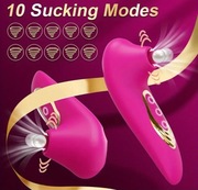 Wibrator łechtaczkowy, wibrator ssący dla Pań, nowy pingwinek 