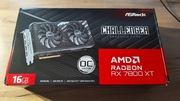 Karta graficzna ASROCK Radeon CHALLENGER RX 7800 XT 16GB OC - GWARANCJA 