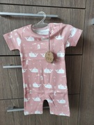 Rampersy 3-6m bawełna organiczna nowe