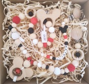 Box prezentowy dla niemowlaka NARODZINY CHRZCINY 