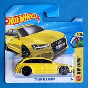 Hot Wheels 17 AUDI RS 6 Avant