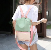 Antykradzieżowy plecak damski. Nowy. Nylonowy Plecako-torebka 