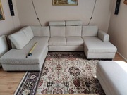 Sofa narożnik z podnóżkiem 