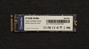 Dysk SSD Intecko INTKSSD3 512GB M.2 2280 PCIe 3.0x4 NVMe Prawie Nowy