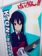 Plakat anime Nakano Azusa (K-On), Wall scroll, materiał, wieszak