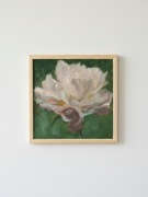 Oryginalny Obraz Olejny "Piwonia"