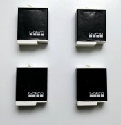 Akumulatory Enduro GoPro Hero x 4 szt wraz z ładowarką i dodatkami