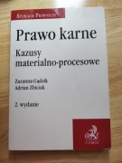 Prawo karne Kazusy materialno-procesowe Z. Gądzik A. Zbiciak 2. Wydanie