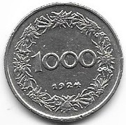 Austria 1000 kr.1924