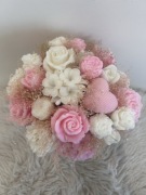 Flower box ze świec sojowych | Róże | Prezent | Kwiaty| Dekoracja