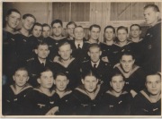 Kriegsmarine marynarze III Rzesza oryginalna fotografia 1940