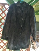 Futro z nutri w kolorze koniakowym