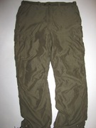 Spodnie Pinewood Myśliwskie Ocieplane Zielone Trekkingowe na Gumce 176/16