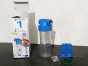 Filtr 10" z podłączeniem 1" z wkładem, mocowaniem i kluczem