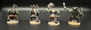 Pomalowane figurki Warhammer 40.000 Orks:Boyz 