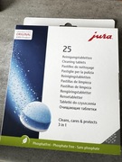 Tabletki CZYSZCZĄCE ekspres JURA 25szt ORYGINAŁ