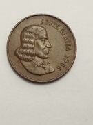 Sprzedam monetę Afryka Południowa 2 centy 1966r. stan bardzo dobry