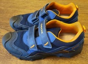 GEOX RESPIRA adidasy sneakersy buty sportowe granatowe na rzepy rozm. 39