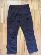 SPODNIE TREKKINGOWE HAGLOFS CLIMATIC 48 stalowe ,80-84 pas