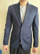 Garnitur granatowy 174/94