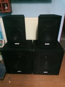 ZESTAW ESTRADOWY 3400Wat 2xsub+2xsat+końcówka mocy