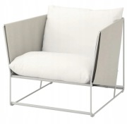 IKEA Fotel ogrodowy HAVSTEN beżowy