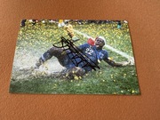 Benjamin Mendy autograf! Manchester City Pogoń Szczecin MŚ 2018