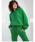 Komplet dresowy zielony ocieplanay rozmiar uni 