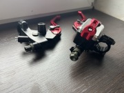 Sprzedam klamki motocyklowe czerwone