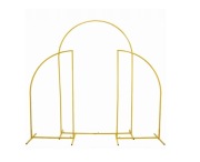 Zestaw Łuk Stojak Stelaż Ślubny Dekoracyjna Ścianka Ozdobna Na Kwiaty