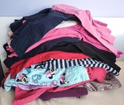 Duża paka ubranek dla dziewczynki 48 sztuk Rozmiar 110 + gratisy