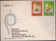 FDC,2420-2421,Kongres Parazytologów,Malaria, Spiaczka afrykańska