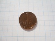 Holandia moneta 1 cent 1978 brąz
