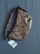 Torebka wężowy wzór Zara