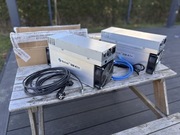 Dwie koparki ASIC kryptowalutowe Kadena IBeLink BM-K+ 15,5TH 1850W