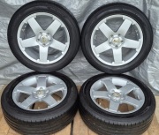 Komplet kół felgi aluminiowe opony letnie 5x108 16'  ford volvo peugeot cit